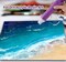 Purple Bubble Removing Heat Gun for Epoxy Resin & Acrylic Art – Specially Designed for DIY Glitter Tumblers, Travel Mugs & Crafts – Compact Tool to Remove Air Bubbles (8.8" x 1.8")